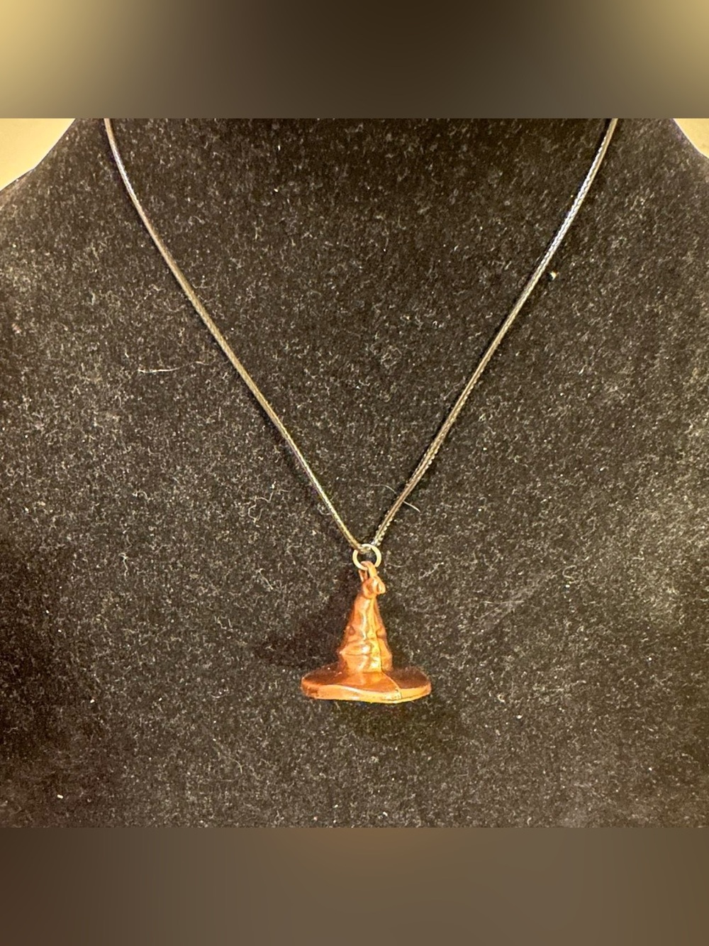 Harry Potter sorting hat necklace.